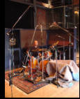 Phil on a session at the Armoury Studios, Vancouver, BC